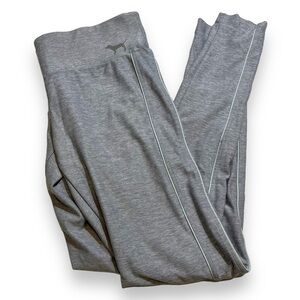 Victoria Secret Pink Gray Leggings Size XS Yoga Pull On Gray Activewear.